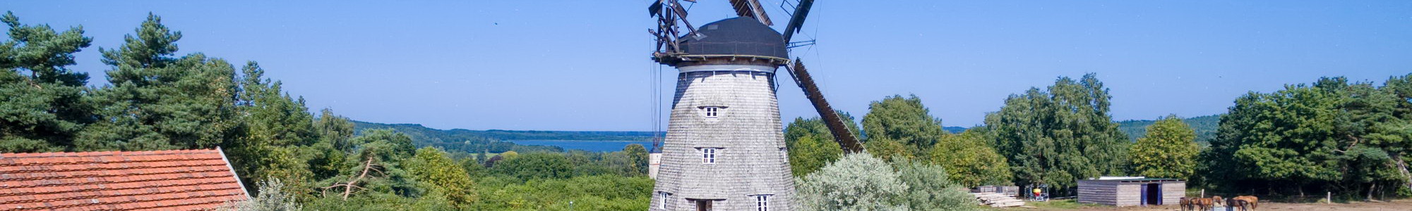 Windmühle in Benz auf Usedom